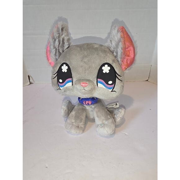 Littlest Pet Shop Plush 10" Chinchilla LPS - Picture 1 of 7